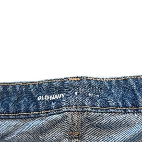 Old Navy Mid Rise Jean Skirt - Picture 3 of 6